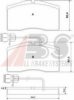 A.B.S. 37266 OE Brake Pad Set, disc brake